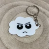 Llavero nube enfadada