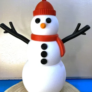 Muñeco de nieve gigante