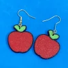 Pendientes Manzana
