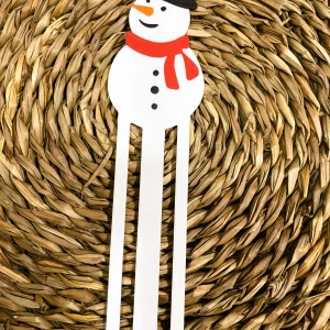 Marcapáginas Muñeco de Nieve