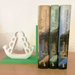 Sujeta libros Virgen del Rocío