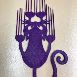 Wall Art Gato Resbalando