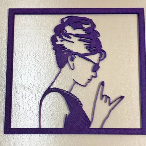 Wall Art Audrey Hepburn