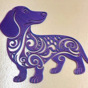 Wall Art Dachshund Tribal