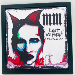 Lámina Marilyn Manson Lest we Forget