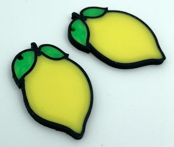 Pendientes Limón