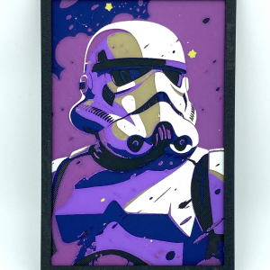 Lámina Star Wars Trooper