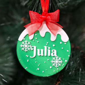 Adorno bola de nieve