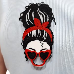 Broche Cuelga Gafas Corazón