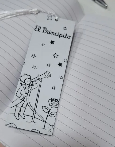 Marcapáginas Principito relieve