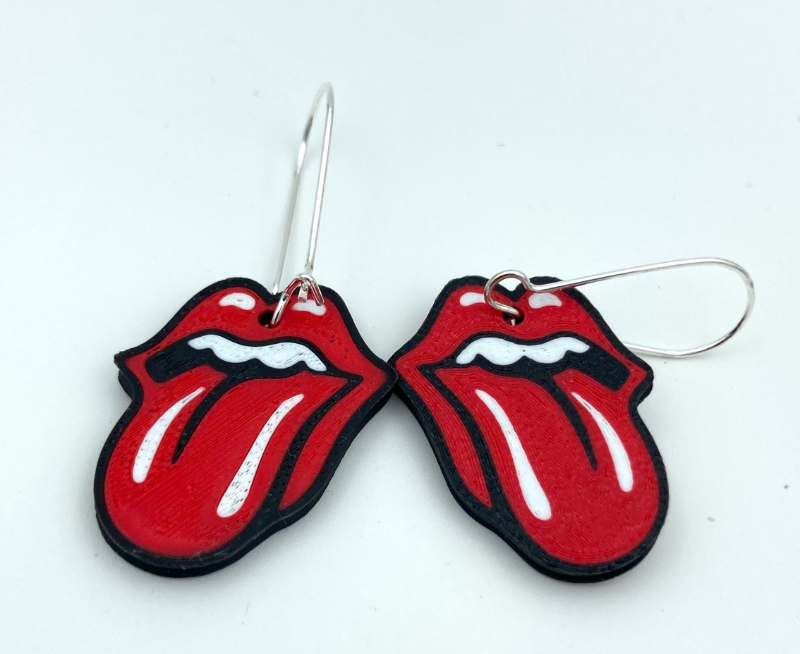 Pendientes Rolling Stones